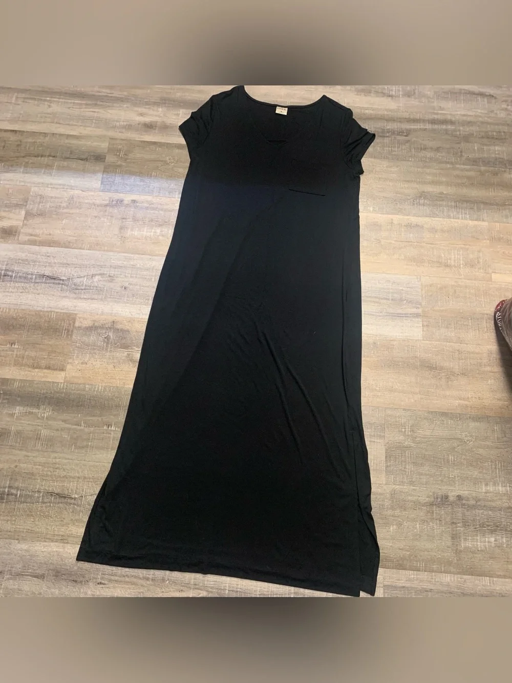 Soma Black Maxi Long Length Nightgown Women’s Medium